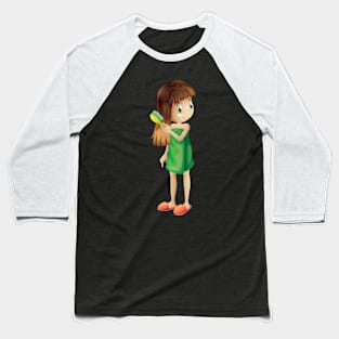 character art Baseball T-Shirt